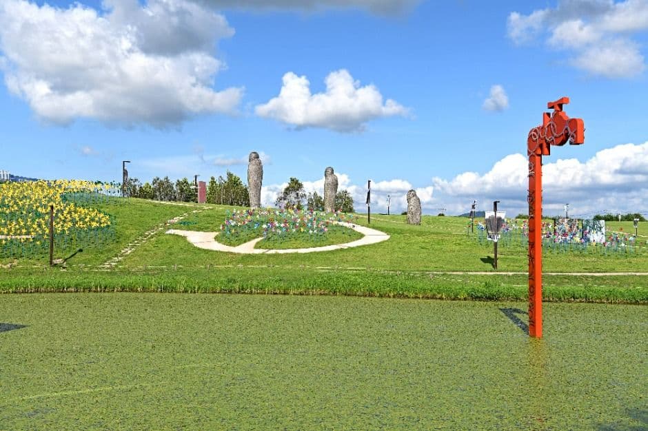 坡州 臨津閣（平和ヌリ公園）（파주 임진각（평화누리공원））