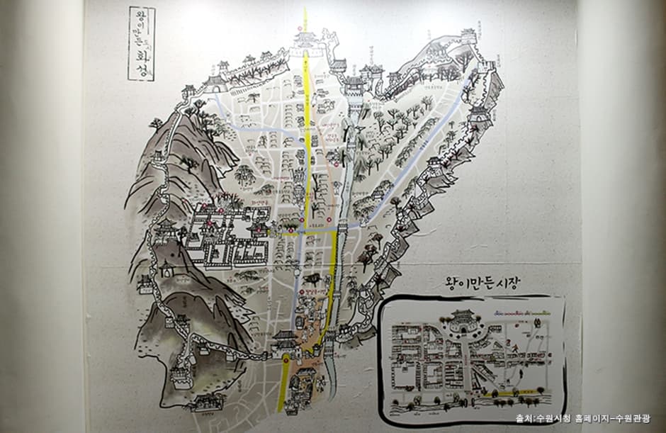 팔달문시장_옛지도