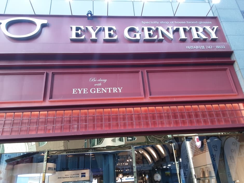[事後免稅店] EYEGENTRY眼鏡 (Marine City店)(아이젠트리안경 마린시티)
