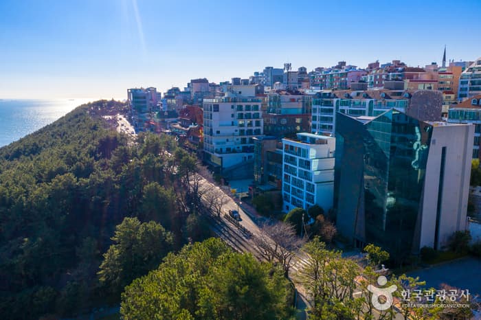 海雲臺迎月路(해운대 달맞이길)