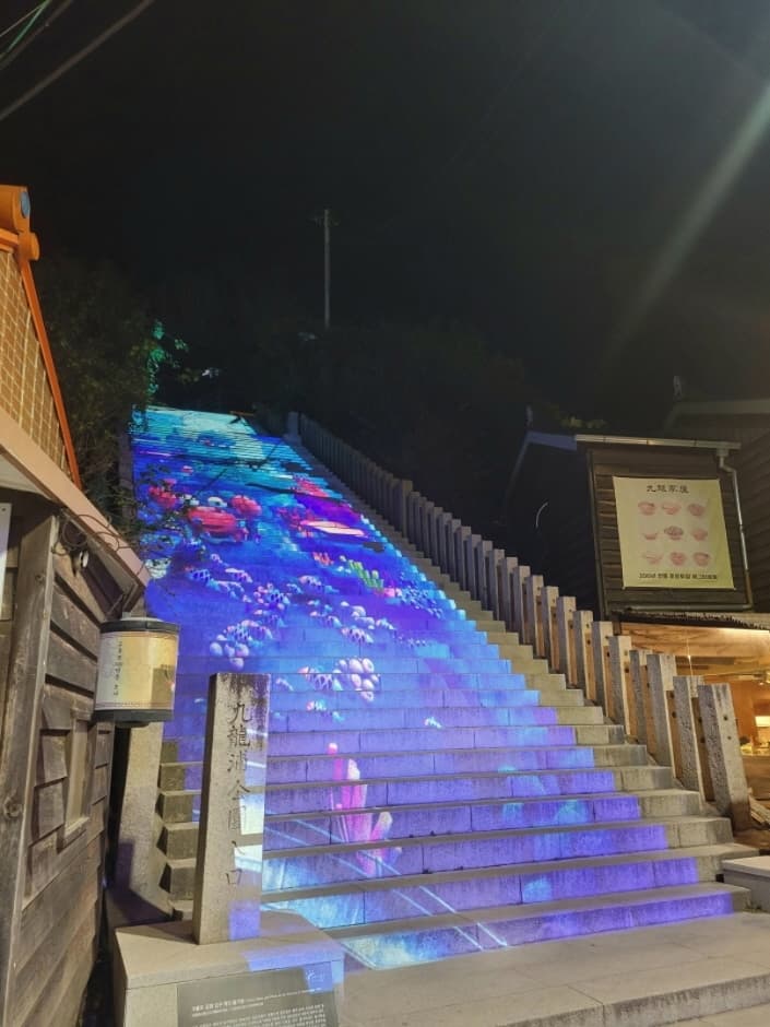 구룡포 피어라계단 미디어아트 (4)