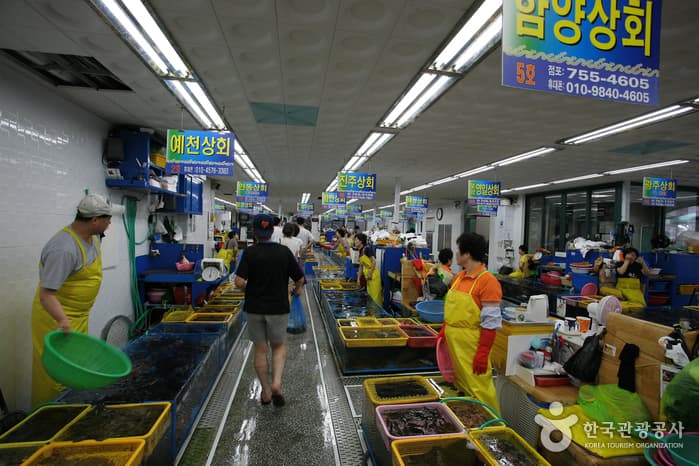 民楽漁民活魚直販場(민락어민활어직판장)