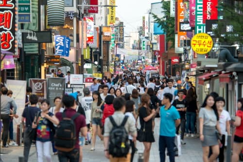 Cheongju Seongan-gil Fashion Street (청주 성안길)