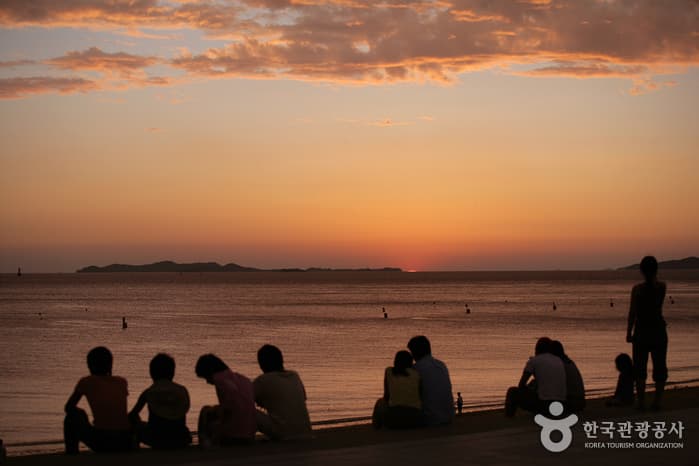 Пляж Тэчхон (대천해수욕장)