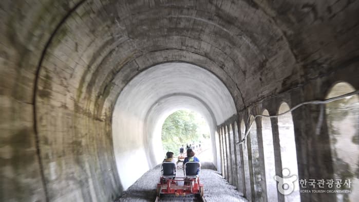 문경 철로자전거(레일바이크)7