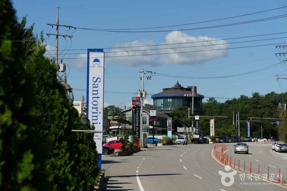 Calle de los Cafés del Observatorio del Monte Gubongsan (구봉산 전망대 카페거리)
