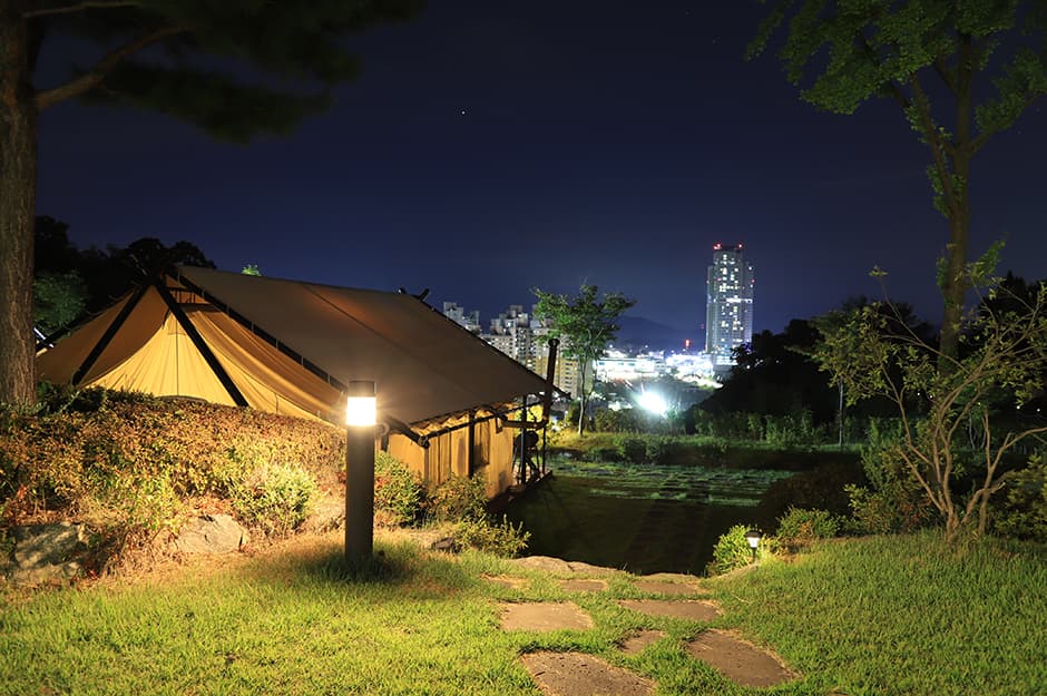 스톤힐글램핑_야경