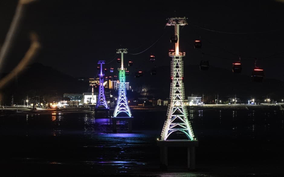 Küstenseilbahn Seohaerang Jebudo (서해랑 제부도 해상케이블카)