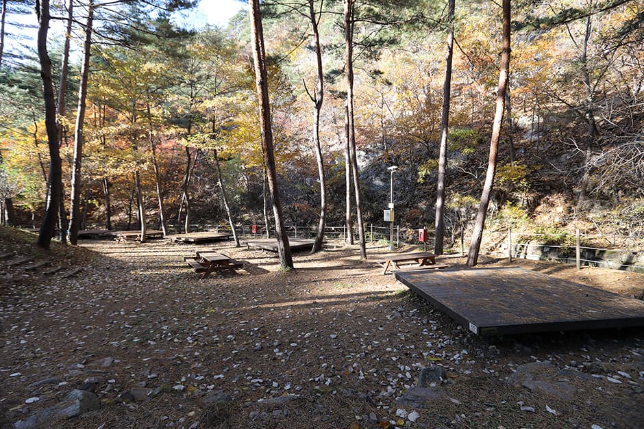 국립검마산자연휴양림캠핑장