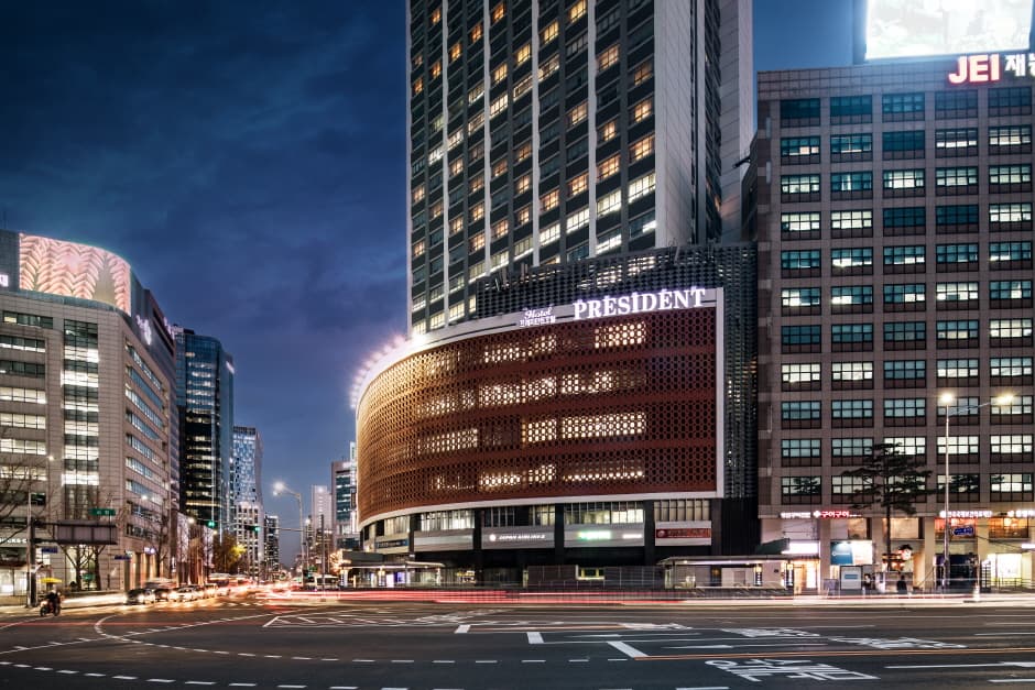프레지던트호텔_야경