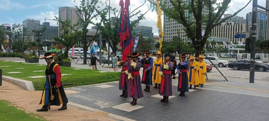 Cambio de Guardia Real de Seúl (서울 왕궁수문장 교대의식)