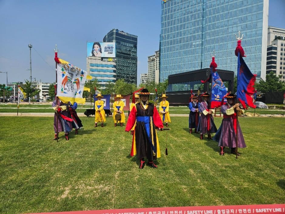 의정부지 역사유적광장 전통무예행사