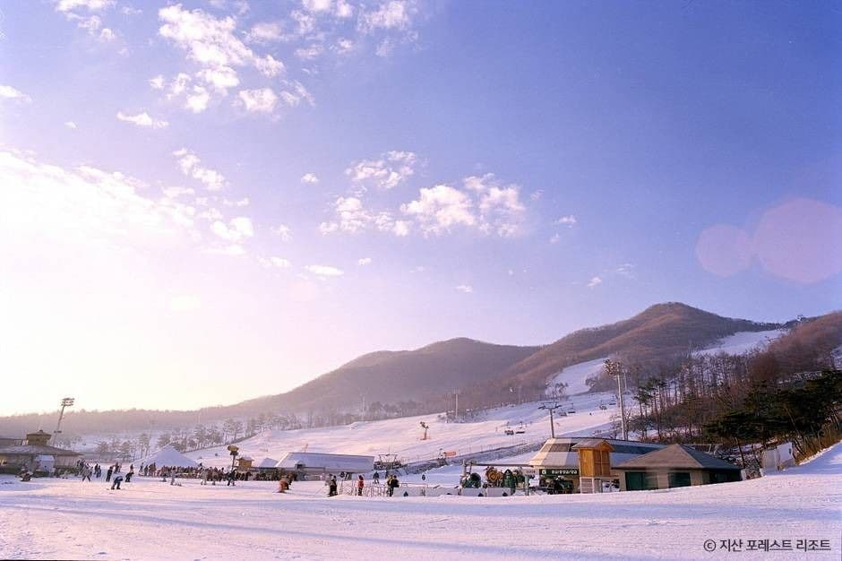 지산 포레스트 리조트 스키장
