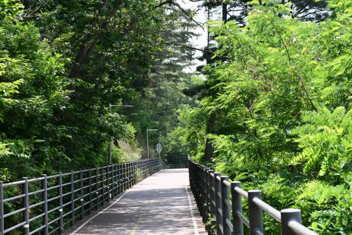 춘천 의암호 자전거길(물레길)