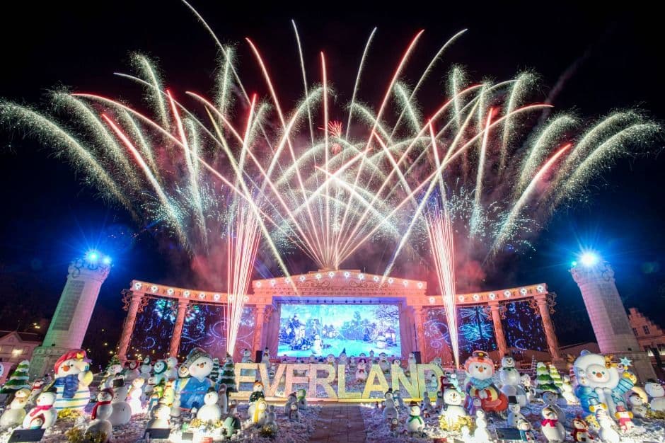 Зимний фестиваль Everland Winter Festival в парке Эверленд (에버랜드 Winter Festival)