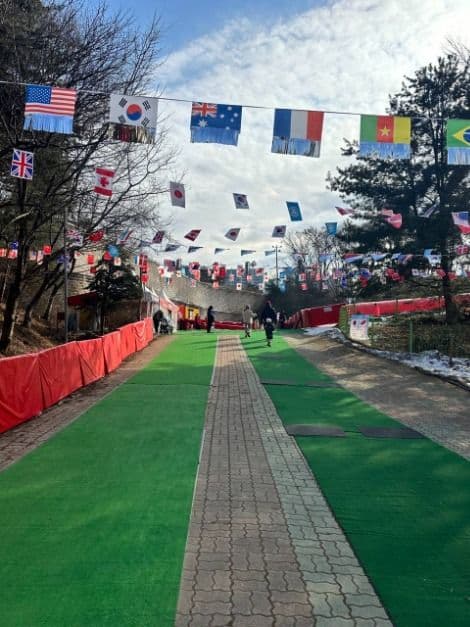 용인_한국민속촌 눈썰매장 (2)