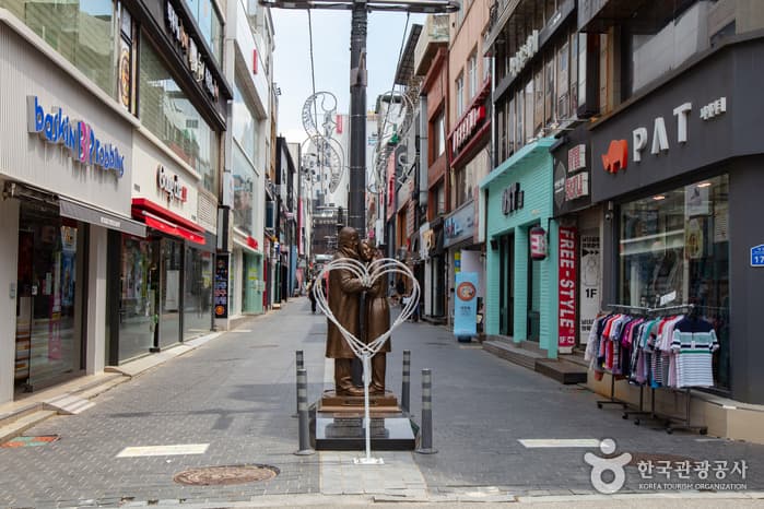 Calles de Myeong-dong de Chuncheon (춘천명동거리)